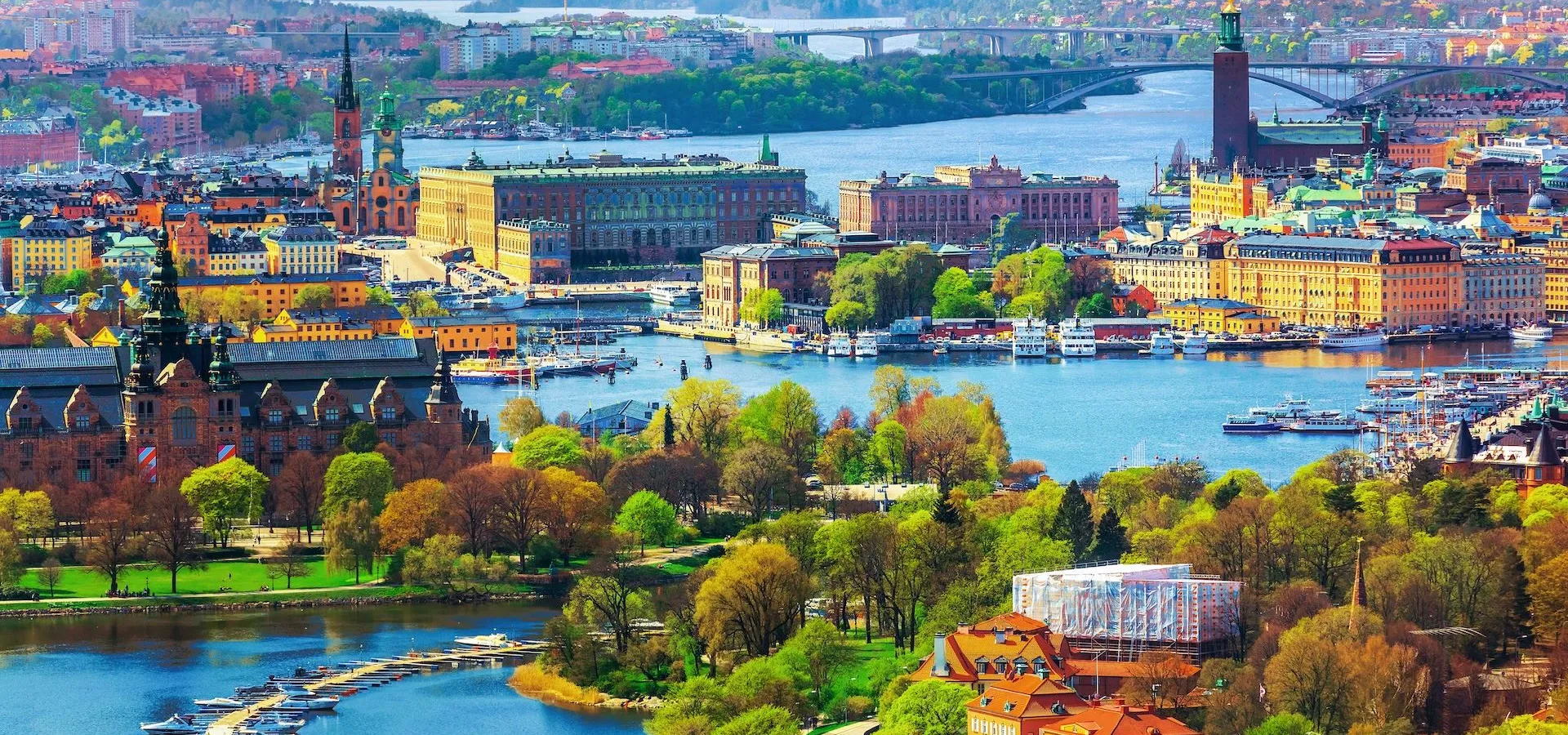 Helikoptertur Stockholm från ovan