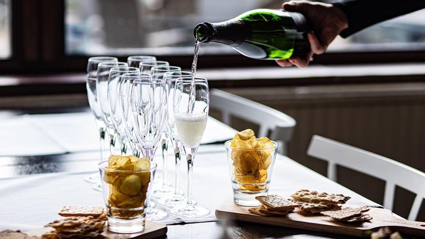 Champagneprovning i Stockholm 
